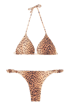 Scrunchie printed bikini-0